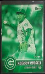 Addison Russell [Green] #43 Baseball Cards 2017 Topps Bunt Prices