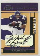 Michael Bennett [Autograph] #156 Football Cards 2001 Playoff Contenders Prices