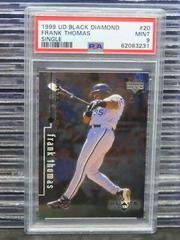 Frank Thomas [Single] #20 Baseball Cards 1999 Upper Deck Black Diamond Prices