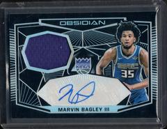 Marvin Bagley III Basketball Cards 2018 Panini Obsidian Rookie Jersey Autographs Prices