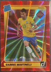 Gabriel Martinelli [Red Laser] #182 Soccer Cards 2021 Panini Donruss Road to Qatar Prices
