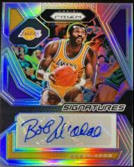 Bob McAdoo [Silver Prizm] Basketball Cards 2023 Panini Prizm Signature Prices