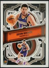 Devin Booker #7 Basketball Cards 2022 Panini Donruss Elite Deck Prices