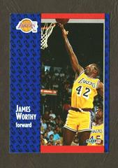 James Worthy Basketball Cards 1991 Fleer Prices