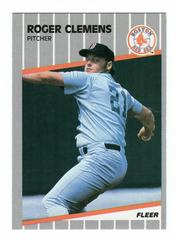 Roger Clemens #85 Baseball Cards 1989 Fleer Glossy Prices