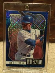 Ken Griffey Jr. [Blue Mojo Prizm] #OS-2 Baseball Cards 2021 Panini Prizm Old School Prices