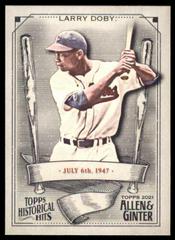 Larry Doby Baseball Cards 2021 Topps Allen & Ginter Historic Hits Prices