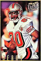 Jerry Rice [Rainbow] #91 Football Cards 1996 Ultra Sensations Prices