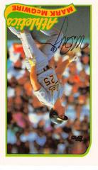 Mark McGwire #64 Baseball Cards 1989 Topps Ljn Baseball Talk Prices