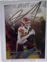 Skyy Moore [Gold Ink] Football Cards 2022 Panini Origins Autographs Prices