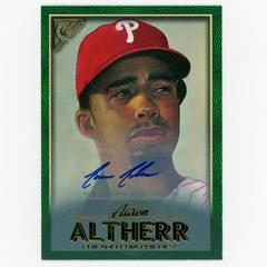 Aaron Altherr [Autograph Green] #52 Baseball Cards 2018 Topps Gallery Prices