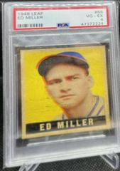 Ed Miller #68 Baseball Cards 1948 Leaf Prices