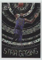 LeBron James [Fast Break Holo] Basketball Cards 2019 Panini Donruss Optic Star Gazing Prices