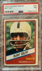 Ray Guy Football Cards 1976 Wonder Bread Prices