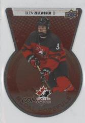 Olen Zellweger [Red] Hockey Cards 2022 Upper Deck Team Canada Juniors Medal Hopefuls Prices
