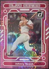 Johnny Bench [Pink Fireworks] #E1 Baseball Cards 2023 Panini Donruss Elite Series Prices
