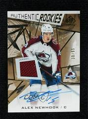 Alex Newhook [Gold Autograph Jersey] #135 Hockey Cards 2021 SP Game Used Prices