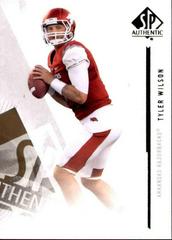 Tyler Wilson #13 Football Cards 2013 SP Authentic Prices