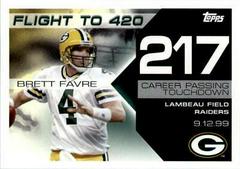 Brett Favre #BF217 Football Cards 2008 Topps Brett Favre Collection Prices