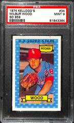 Wilbur Wood [So 959] #34 Baseball Cards 1974 Kellogg's Prices