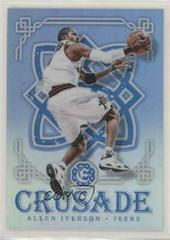 Allen Iverson [Blue] Basketball Cards 2016 Panini Excalibur Crusade Prices