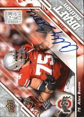 Alex Boone [Autograph] #46 Football Cards 2009 Upper Deck Draft Edition Prices