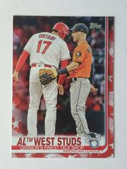 AL West Studs [Independence Day] Baseball Cards 2019 Topps Prices