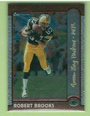 Robert Brooks [Gold Refractor] #128 Football Cards 1999 Bowman Chrome Prices