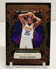 Kevin Durant [Orange] #8 Basketball Cards 2022 Panini Obsidian Supernova Prices
