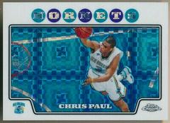 Chris Paul [Refractor] #1 Basketball Cards 2008 Topps Chrome Prices