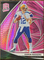 Aaron Rodgers [Neon Pink] #83 Football Cards 2019 Panini Spectra Prices