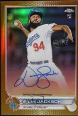 Andre Jackson [Gold] Baseball Cards 2022 Topps Chrome Rookie Autographs Prices
