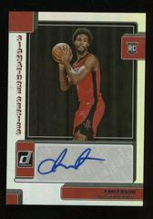 Tari Eason #SS-TES Basketball Cards 2022 Panini Donruss Signature Series Prices