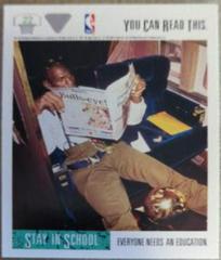 Michael Jordan stay in school #22 Basketball Cards 1991 Upper Deck Prices
