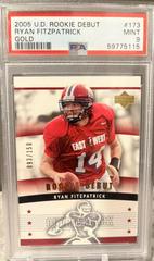 Ryan Fitzpatrick [Gold 150] #173 Football Cards 2005 Upper Deck Rookie Debut Prices