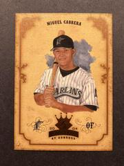 Miguel Cabrera [Bronze] Baseball Cards 2004 Donruss Diamond Kings Prices