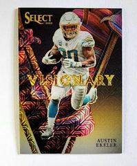 Austin Ekeler [Gold] #VIS-10 Football Cards 2022 Panini Select Visionary Prices