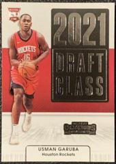 Usman Garuba #23 Basketball Cards 2021 Panini Contenders Draft Class Prices