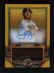 Joe Musgrove [Gold] #ASJR-JM Baseball Cards 2022 Topps Triple Threads Single Jumbo Relics Autographs Prices