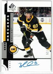 Brad Marchand Hockey Cards 2021 SP Authentic 2001-02 Retro Autographs Prices