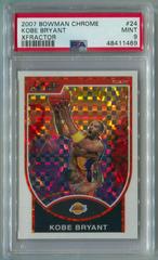Kobe Bryant [Xfractor] #24 Basketball Cards 2007 Bowman Chrome Prices