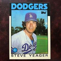 Steve Yeager Baseball Cards 1986 Topps Tiffany Prices
