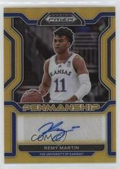 Remy Martin [Gold] #CP-RMA Basketball Cards 2022 Panini Prizm Draft Picks College Penmanship Autographs Prices