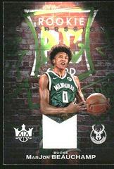 MarJon Beauchamp #REM-MBB Basketball Cards 2022 Panini Court Kings Rookie Expression Memorabilia Prices