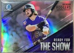Brendan Rodgers [Orange Refractor] #RFTS-16 Baseball Cards 2019 Bowman Chrome Ready for the Show Prices