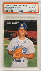 Mark Langston #5 Baseball Cards 1989 Mother's Cookies Mariners Prices