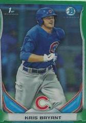 Kris Bryant [Green Refractor] Baseball Cards 2014 Bowman Chrome Mini Prices