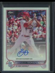 Brendan Donovan #AC-BDO Baseball Cards 2022 Topps Chrome Update Autographs Prices