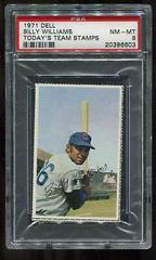 Billy Williams Baseball Cards 1971 Dell Today's Team Stamps Prices