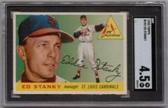 Ed Stanky #191 Baseball Cards 1955 Topps Prices